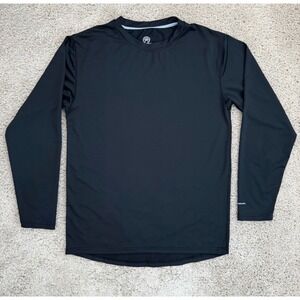 Weatherproof Garment Company Performance Shirt Mens XL Black Long Sleeve Stretch